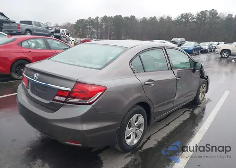 2014 Honda Civic Lx из США, поврежденный, VIN 19XFB2F59EE033130